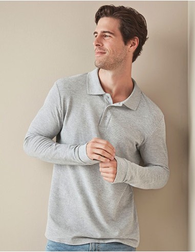 S-ST3400-Classic Polo Long Sleeve